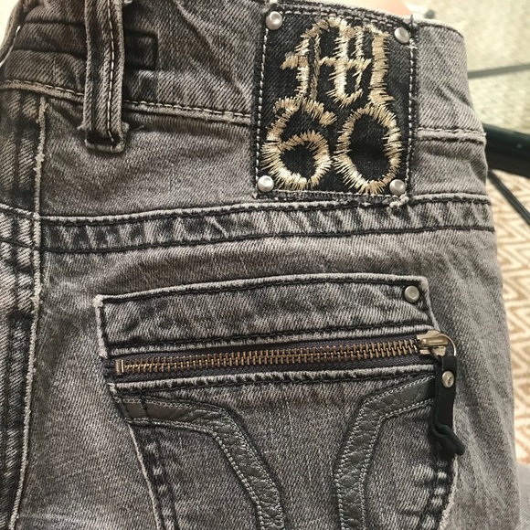 Miss Sixty Moto Jeans size 24 - Picture 6 of 7